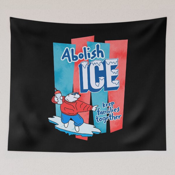 Item preview, Abolishs ICEs The Peachs Fuzzs designed and sold by OdditiesByE.