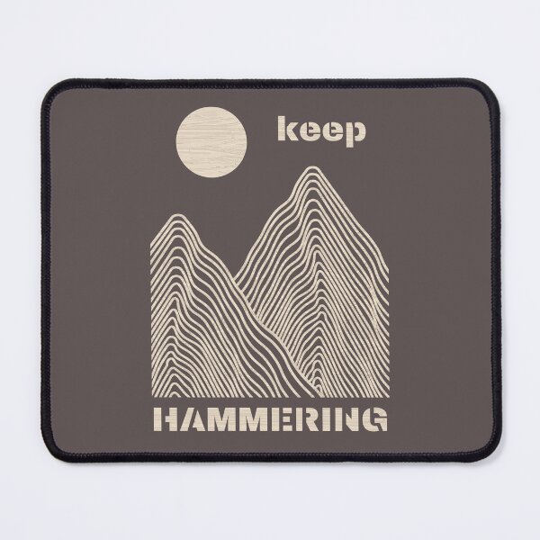 Item preview, Copy of Keep hammering - motivative gifts for sports people designed and sold by alczar.