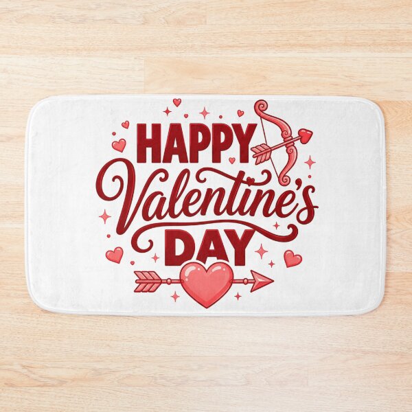 Item preview, Happy Valentine's Day | Classic Red Cupid Arrow Heart Love Art designed and sold by Dulxoz.