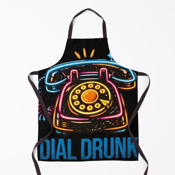Item preview, Dial Drunk Vintage Phone Indie Pop Art designed and sold by ByteVortex.