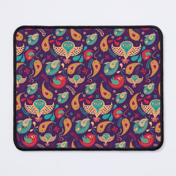 Item preview, Bohemian Flight - Owls and Paisley Patterns designed and sold by Galoux-Pattern.