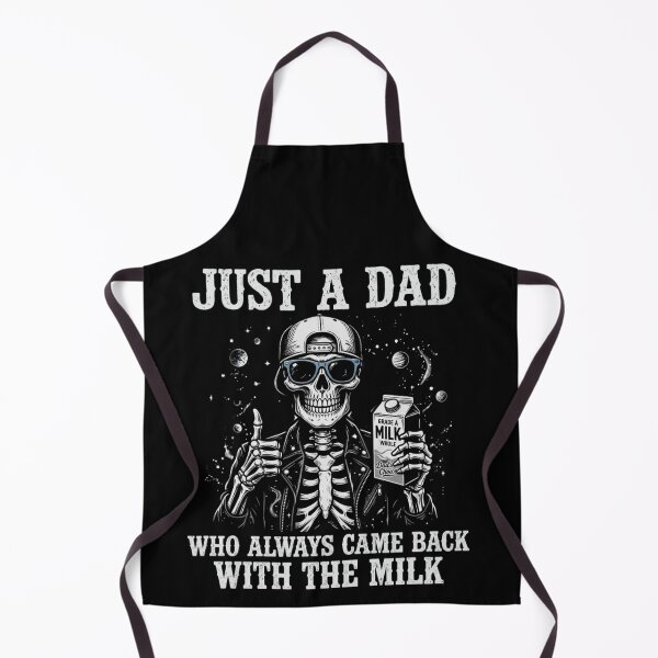 Item preview, Just A Dad Who Always Came Back With The Milk - Funny Skull Meme designed and sold by haitrieuic96.