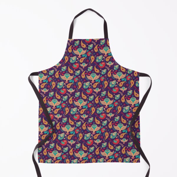 Item preview, Bohemian Flight - Owls and Paisley Patterns designed and sold by Galoux-Pattern.