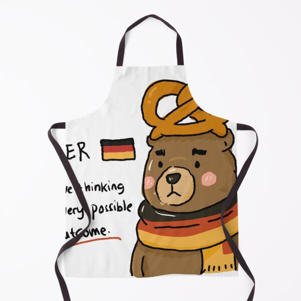 Item preview, Awkward Animal Hat Club – Germany’s Overthinking Bear | World Cup 2026 Fan designed and sold by chupichapa.