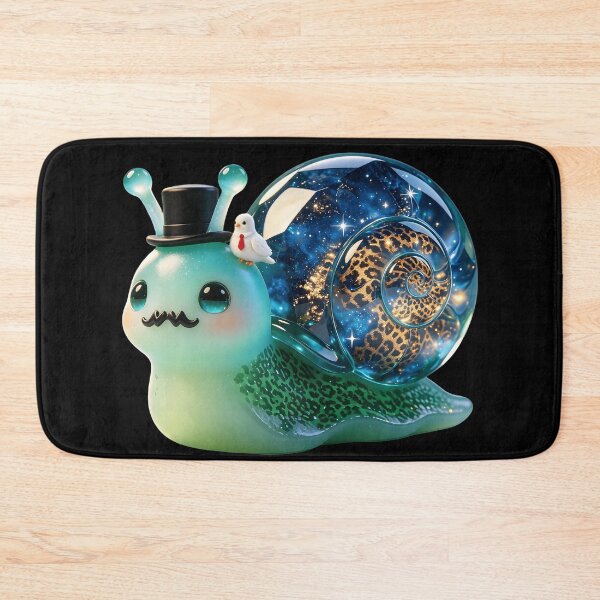 Item preview, Emerald Snail - The Elegant Secret Agent with White Pigeon designed and sold by ABYSSLAB.