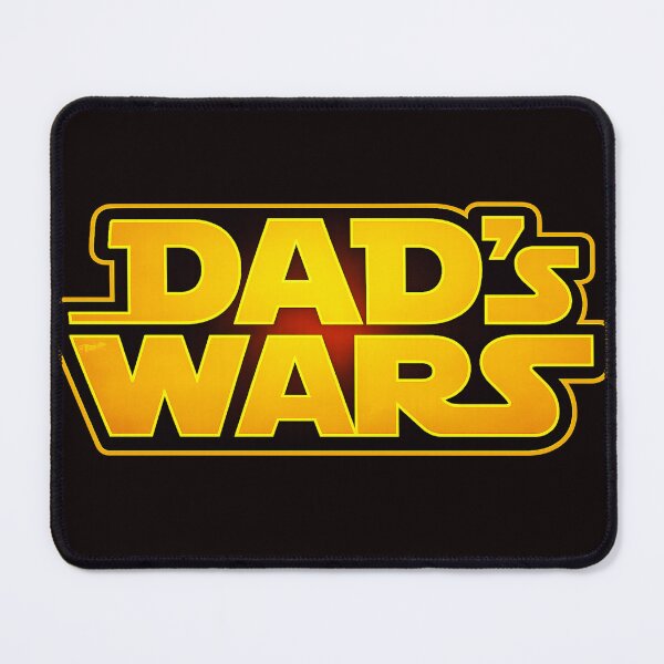 Item preview, Dad's Wars - Original Father's Day Gift Emblem designed and sold by Grump and Co.