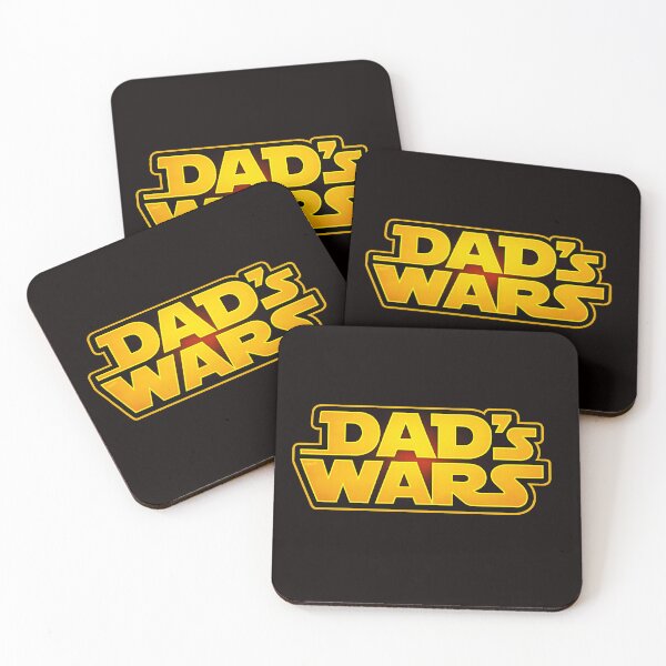 Item preview, Dad's Wars - Original Father's Day Gift Emblem designed and sold by Grump and Co.