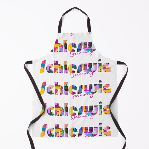 Item preview, Schleswig, Germany, Vibrant Abstract City Typography Art designed and sold by Wanderful-roads.