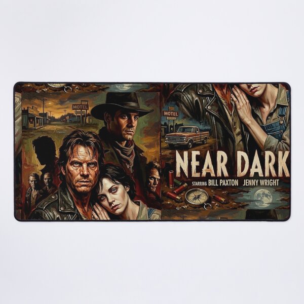 Item preview, The Night Belongs to Them – Near Dark Fine Art Print designed and sold by Art's Diner.