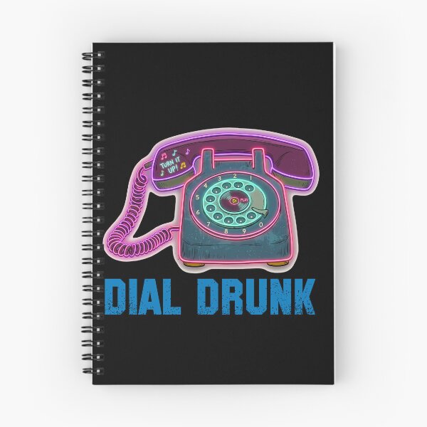 Item preview, Dial Drunk Vintage Phone Indie Pop Art designed and sold by ByteVortex.