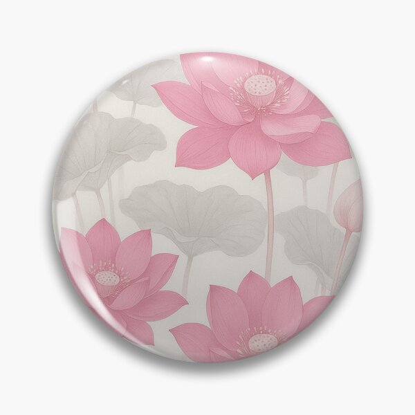 Item preview, Exclusive Fashion Lotus Bloom – Elegant Pink Floral Design designed and sold by Karszul.