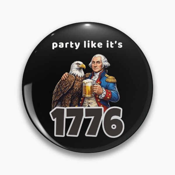 Item preview, Party Like Its 1776 George Washington - Funny 4th of July Beer Eagle designed and sold by haitrieuic96.