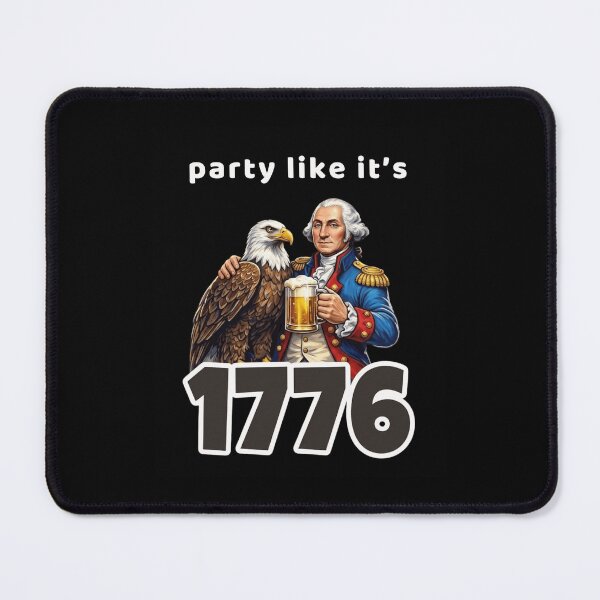 Item preview, Party Like Its 1776 George Washington - Funny 4th of July Beer Eagle designed and sold by haitrieuic96.