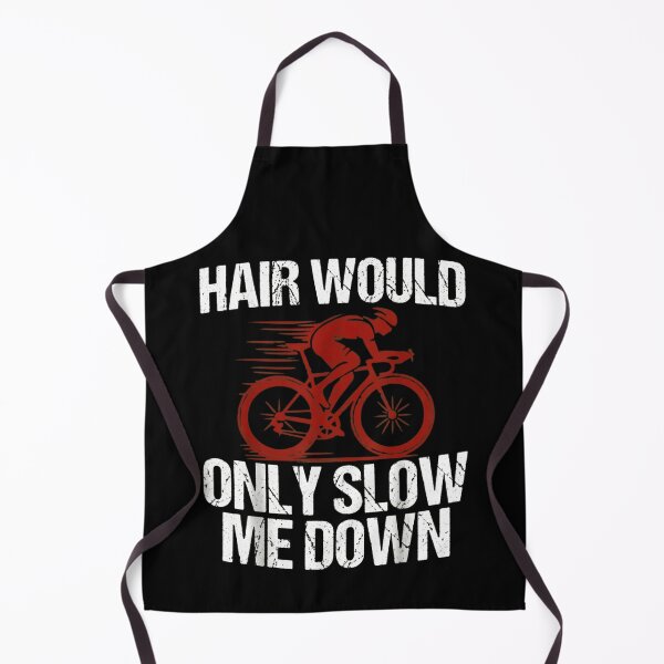 Item preview, Hair Would Only Slow Me Down Cycling - Funny Bald Biker Aerodynamic designed and sold by haitrieuic96.
