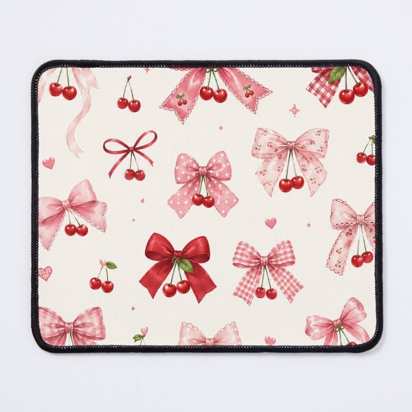 Item preview, Coquette Bows and Cherries designed and sold by EsenciaZen.