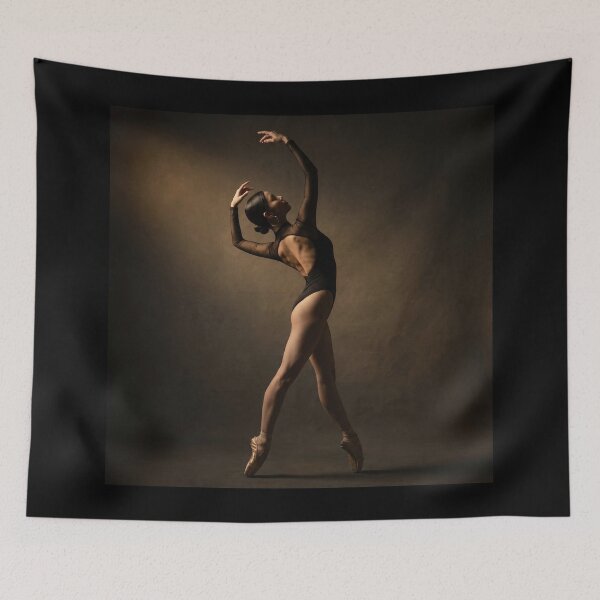Item preview, Shion - Sepia Silhouette | Dark Academia Ballerina Art designed and sold by Atelier Shion.