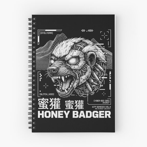 Item preview, Cybernetic Honey badger designed and sold by krabbaraban.