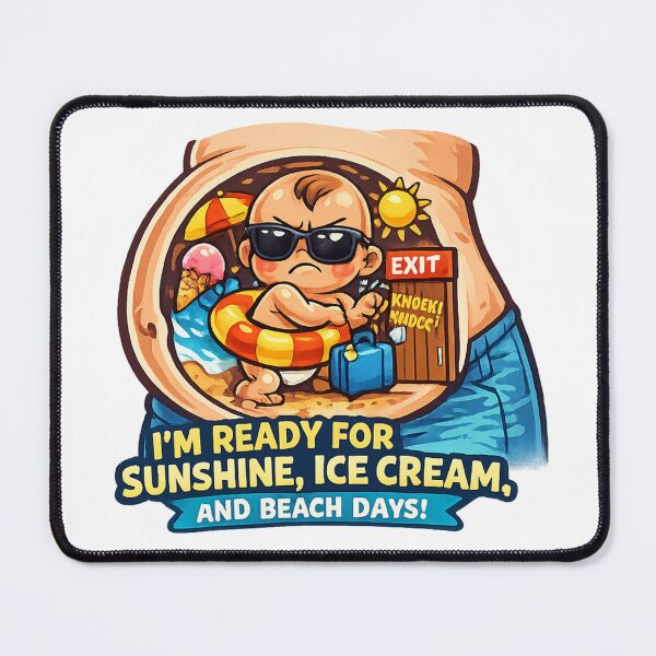 Item preview, Ready for Sunshine, Ice Cream & Beach Days -Summer Quote designed and sold by missprint57.