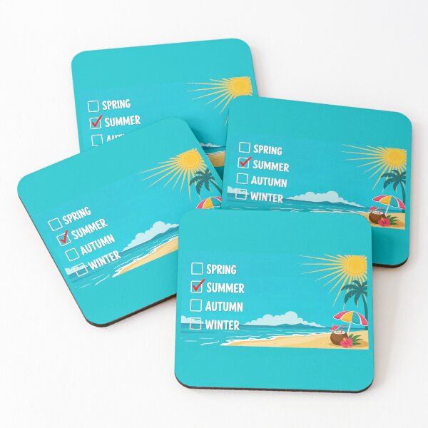 Aperçu de l'œuvre Summer holiday tick box créée et vendue par CornershopTee.