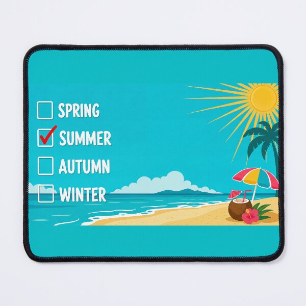 Item preview, Summer holiday tick box designed and sold by CornershopTee.
