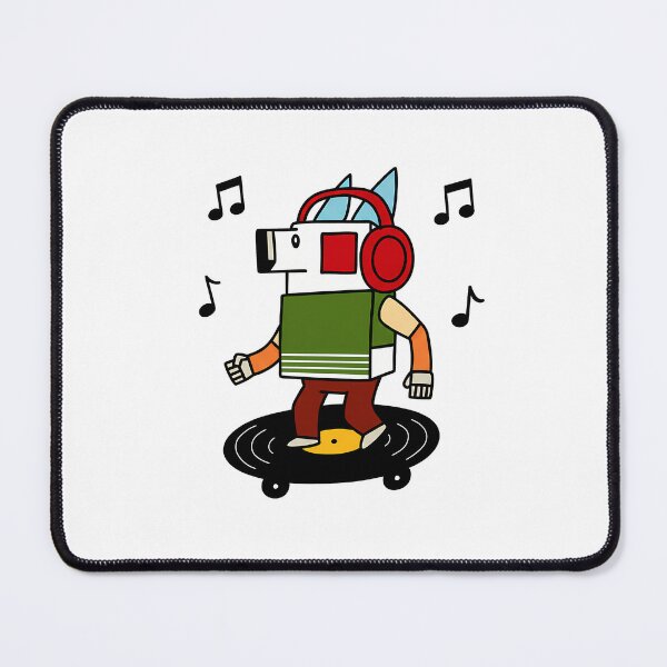 Item preview, DJ Record Dog designed and sold by BlockyBeasts.