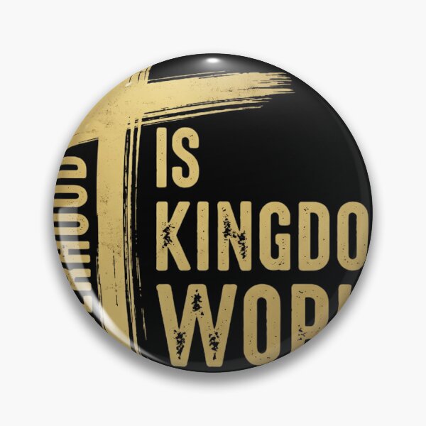 Item preview, Fatherhood Is Kingdom Work Proverbs 226 - Funny Gold Christian Dad Gift designed and sold by haitrieuic96.