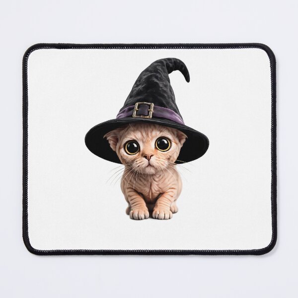 Item preview, Too Cute to Hex – Adorable Witch Cat with Magic Hat designed and sold by GGAUL.