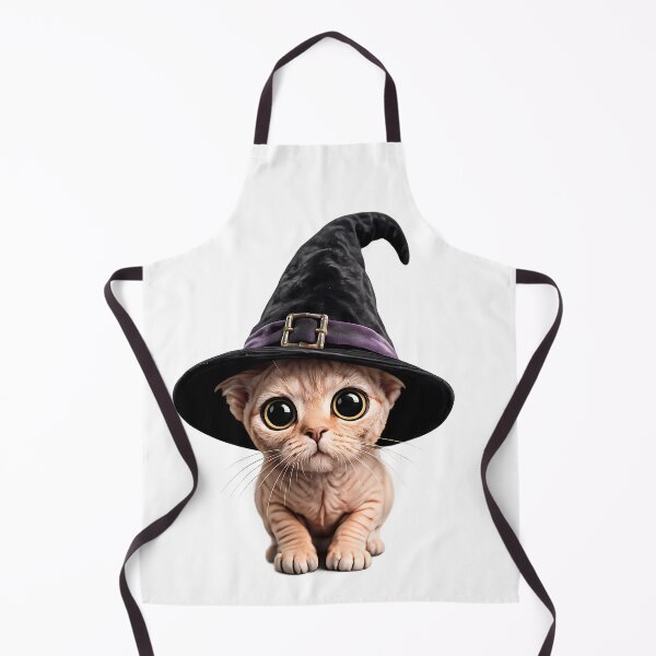 Item preview, Too Cute to Hex – Adorable Witch Cat with Magic Hat designed and sold by GGAUL.
