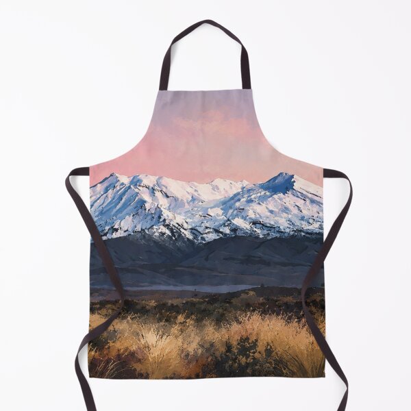 Item preview, Alpine Twilight Majesty | Snow-Capped Mountain Art Print designed and sold by rigelcreation.
