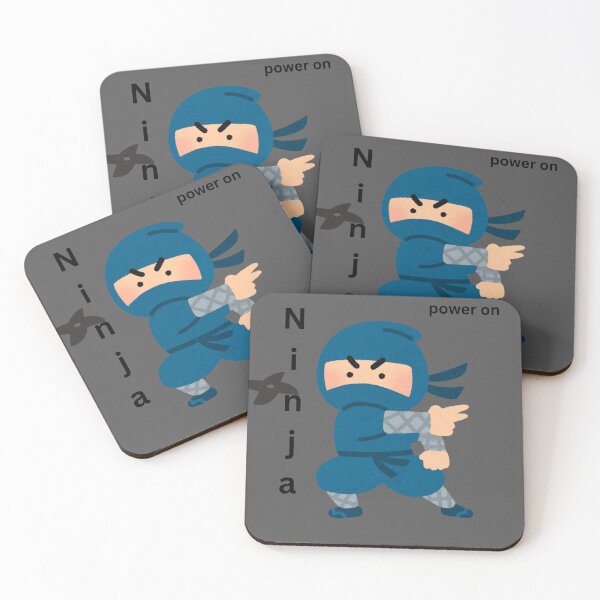 Item preview, Ninja sticker power on  designed and sold by Berryegale .
