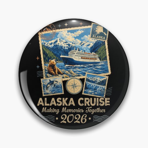 Item preview, Alaska Cruise 2026 Making Memories Together - Vintage Scrapbook designed and sold by haitrieuic96.