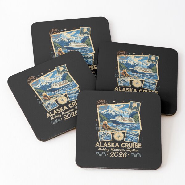 Item preview, Alaska Cruise 2026 Making Memories Together - Vintage Scrapbook designed and sold by haitrieuic96.