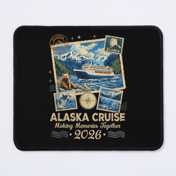 Item preview, Alaska Cruise 2026 Making Memories Together - Vintage Scrapbook designed and sold by haitrieuic96.
