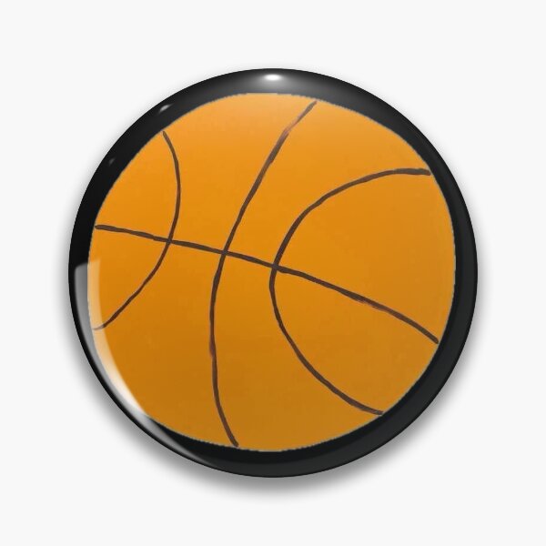 Item preview, Orange basketball - illustration designed and sold by Archived by Vic.