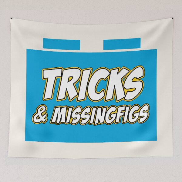 Item preview, Tricks & Missingfigs Logo Parody designed and sold by SOVLLESS.