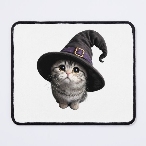 Item preview, Too Cute to Hex – Adorable Witch Cat with Magic Hat designed and sold by GGAUL.