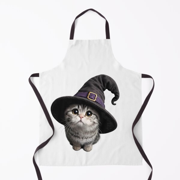 Item preview, Too Cute to Hex – Adorable Witch Cat with Magic Hat designed and sold by GGAUL.