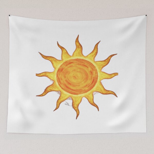 Item preview, Sunburst Watercolor Sun designed and sold by RandomWalker.