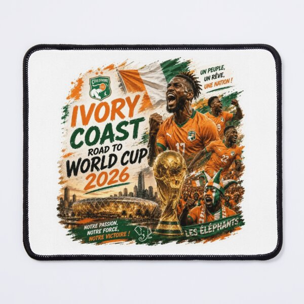 Item preview, Ivory Coast Road to World Cup 2026 Football designed and sold by Pixanova.