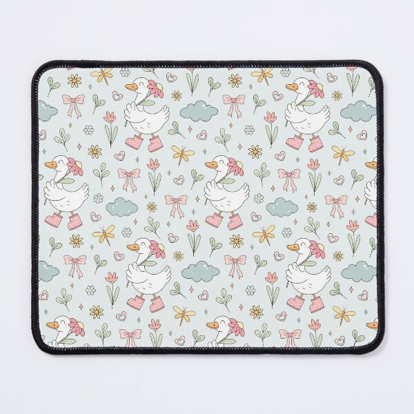 Item preview, Summer Silly Goose Pattern - Cottagecore Aesthetic designed and sold by Julza Art.