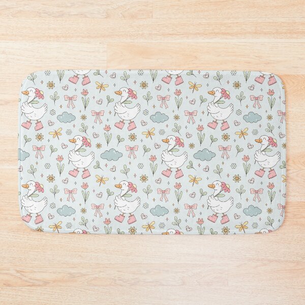 Item preview, Summer Silly Goose Pattern - Cottagecore Aesthetic designed and sold by Julza Art.