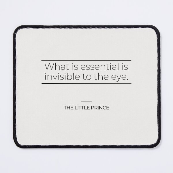 Item preview, The Little Prince Famous Quotes designed and sold by TonsPOD.