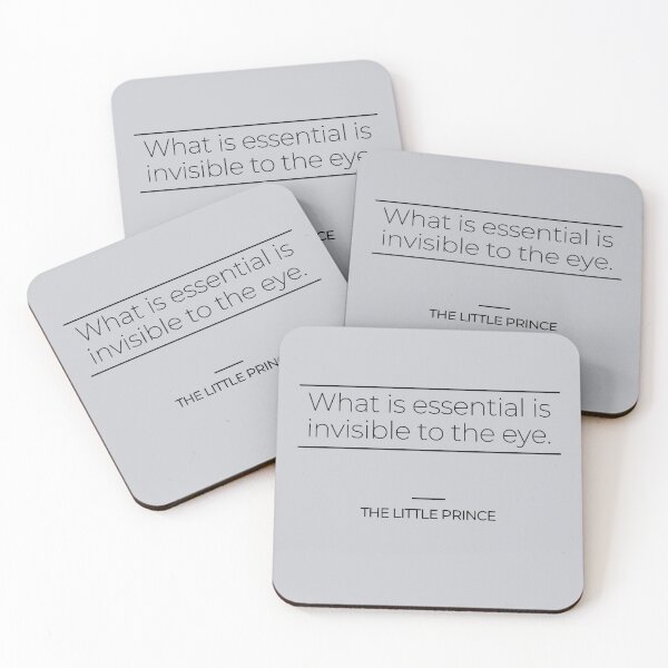 Item preview, The Little Prince Famous Quotes designed and sold by TonsPOD.