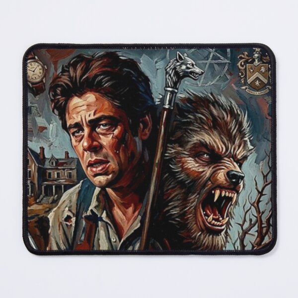 Item preview, The Beast Within – The Wolf Man Fine Art Print designed and sold by Art's Diner.