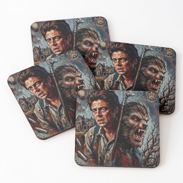 Item preview, The Beast Within – The Wolf Man Fine Art Print designed and sold by Art's Diner.