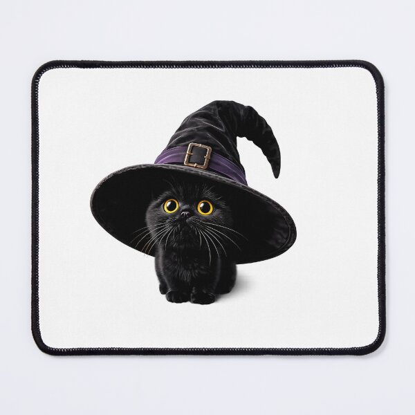 Item preview, Too Cute to Hex – Adorable Witch Cat with Magic Hat designed and sold by GGAUL.