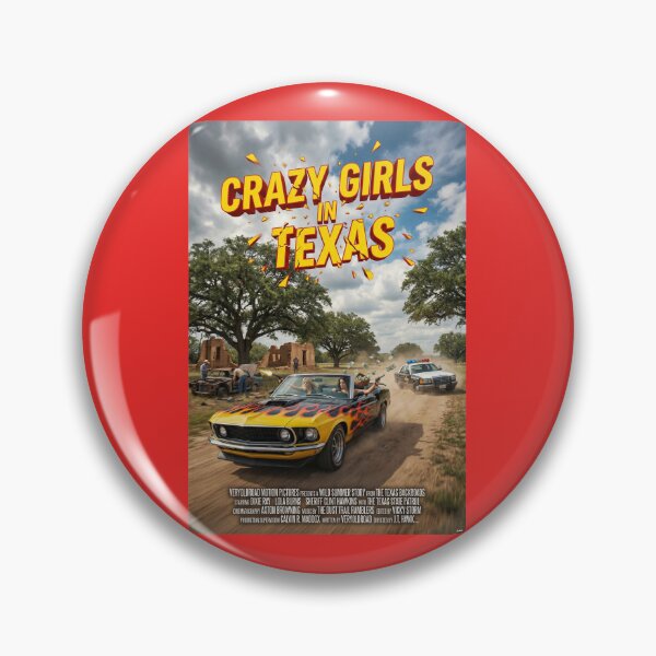 Item preview, ROAD MOVIE POSTER CRAZY GIRLS IN TEXAS 1969 designed and sold by VERYOLDROAD BY AXTON BROWNING .