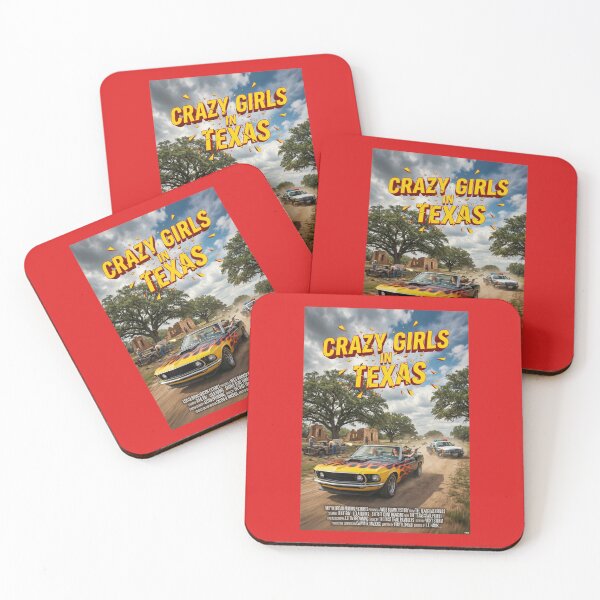 Item preview, ROAD MOVIE POSTER CRAZY GIRLS IN TEXAS 1969 designed and sold by VERYOLDROAD BY AXTON BROWNING .