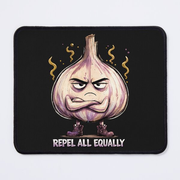 Item preview, Repel All Equally Grumpy Garlic designed and sold by StillWildink.