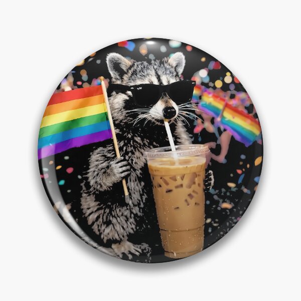 Item preview, Funny Pride Raccoon designed and sold by KillianGrantM.